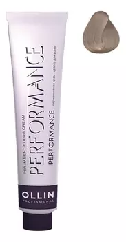 Перманентная крем-краска для волос Performance Permanent Color Cream 60мл: 9/1 блондин пепельный