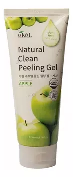Пилинг-скатка для лица с экстрактом зеленого яблока Apple Natural Clean Peeling Gel 180мл: Пилинг-скатка 180мл