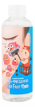 Пилинг-тонер с фруктовыми кислотами Milky Piggy Hell-Pore Clean Up Aha Fruit Toner 200мл