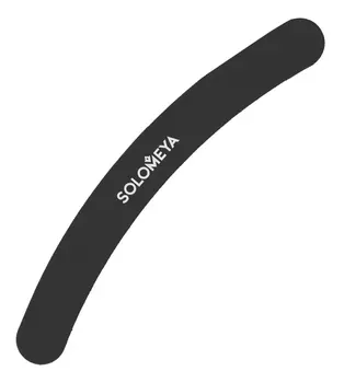 Пилка для ногтей Бумеранг: 0809 Black 100/180