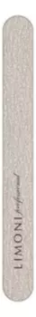 Пилочка для ногтей прямая 100*180 Color (серая)