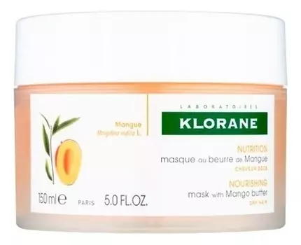 Питательная маска для волос с маслом манго Beurre de Mangue 150мл