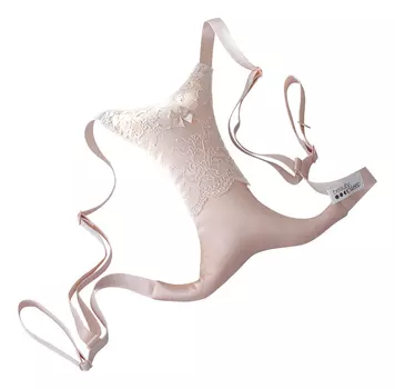 Подушка для зоны декольте бежевого цвета