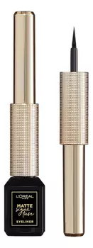 Подводка для глаз Matte Signature Eyeliner 3мл: 01 Графитовый