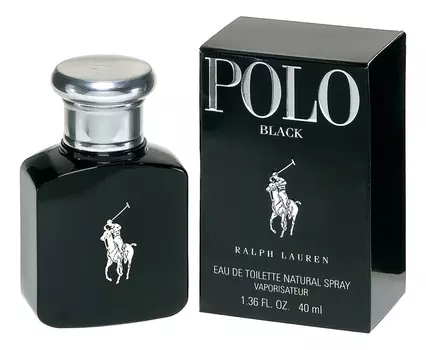 Polo Black: туалетная вода 40мл