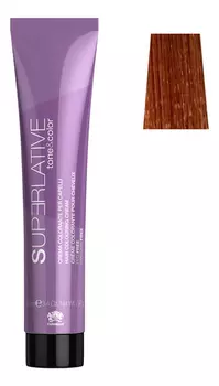 Полуперманентный тонер для волос Superlative Tone&amp;Color 100мл: 7.34 Блонд золотисто-медный