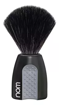 Помазок черная фибра Nom Erik (черный пластик)
