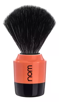 Помазок черная фибра Nom Marten (красный пластик)