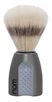 Помазок щетина кабана Nom Erik (серый пластик)
