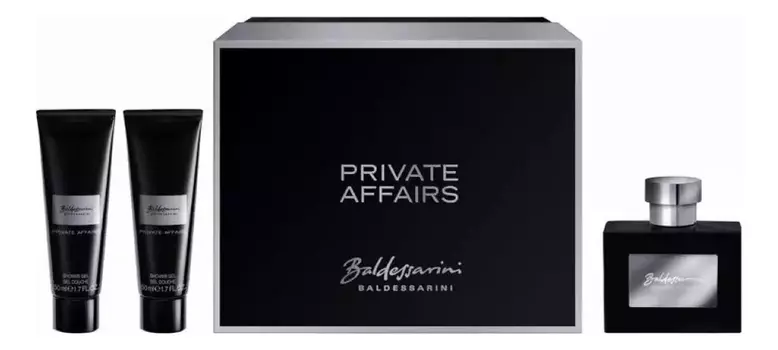 Private Affairs: набор (т/вода 50мл + гель д/душа 2*50мл)