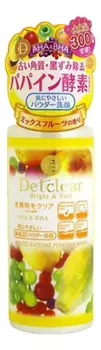 Пудра для умывания с эффектом пилинга Detclear AHA &amp; BHA Fruits Enzyme Powder Wash 75г