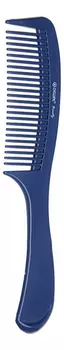 Расческа Beauty с ручкой 22см (синяя)