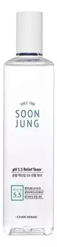 Регенерирующий тонер для лица Soon Jung pH 5.5 Relief Toner: Тонер 350мл