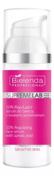 Регулирующая сыворотка для лица с азелаиновой кислотой 10% SupremeLab Sensitive Skin Regulating Face Serum 50мл