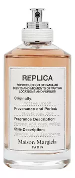 Replica Coffee Break: туалетная вода 100мл уценка