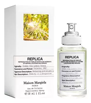 Replica Under The Lemon Trees: туалетная вода 30мл