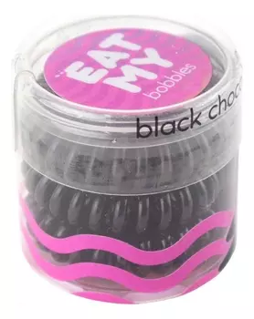 Резинка для волос Black Chocolate Mini 3шт (черная)