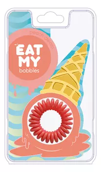 Резинка для волос Peach Cream 3шт (персиковая)