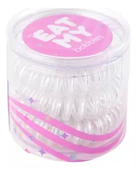 Резинка для волос Soda Pop Mini 3шт (прозрачная)