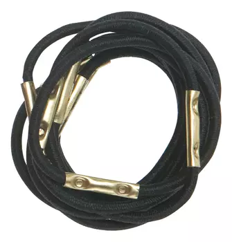 Резинки для волос Mini 10шт: Черные