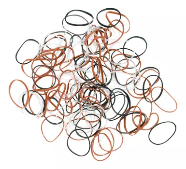 Резинки для волос силиконовые 100шт: Mini