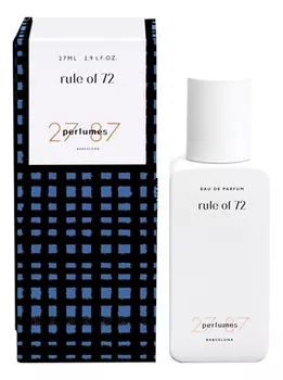 Rule Of 72: парфюмерная вода 27мл
