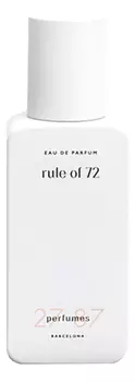 Rule Of 72: парфюмерная вода 27мл уценка