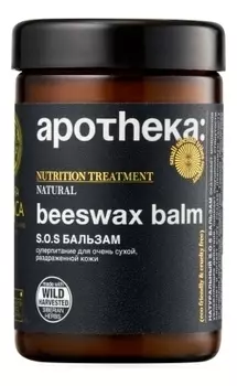 S.O.S бальзам для очень сухой, раздраженной кожи Apotheka Beeswax Balm: Бальзам 100мл/110г