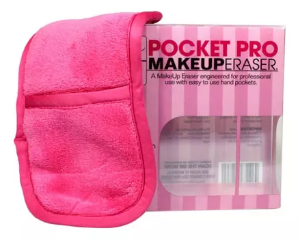 Салфетка для снятия макияжа с карманами для рук Pocket PRO