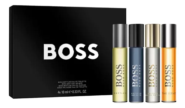 Set: набор 4*10мл (т/вода Bottled + п/вода Bottled Infinite + п/вода Bottled + т/вода The Scent)