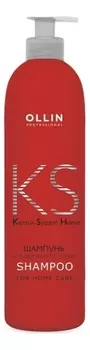 Шампунь для домашнего ухода с кератином Keratin System Home Shampoo: Шампунь 250мл