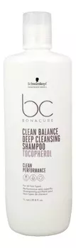 Шампунь для глубокого очищения BC Clean Balance Deep Cleansing Shampoo: Шампунь 1000мл
