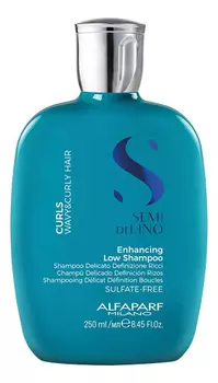 Шампунь для кудрявых и вьющихся волос Semi Di Lino Curls Enhancing Low Shampoo: Шампунь 250мл