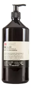 Шампунь для нейтрализации желтизны с экстрактом ромашки Incolor Anti-Yellow Shampoo: Шампунь 900мл