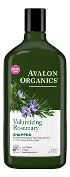 Шампунь для объема волос с маслом розмарина Volumizing Rosemary Shampoo 325мл