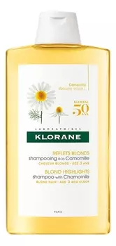 Шампунь для светлых волос с экстрактом ромашки Camomille Shampooing: Шампунь 200мл