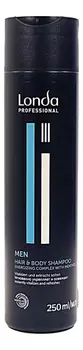 Шампунь для волос и тела Men Hair Body Shampoo 250мл