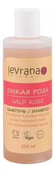 Шампунь для волос на растительных маслах Дикая роза Wild Rose Shampoo 250мл