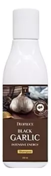 Шампунь для волос с экстрактом черного чеснока Shampoo Black Garlic Intensive Energy 200мл: Шампунь 200мл