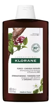 Шампунь для волос с экстрактом хинина и органическим экстрактом эдельвейса Fortifant &amp; Stimulante Shampooing A La Quinine: Шампунь 400мл