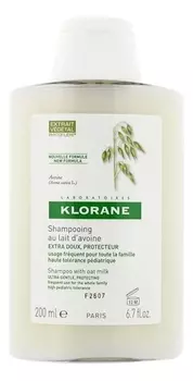 Шампунь для волос с молочком овса Lait D'Avoine Shampooing: Шампунь 200мл