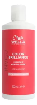 Шампунь для защиты цвета окрашенных нормальных и тонких волос Invigo Color Brilliance Shampoo: Шампунь 500мл
