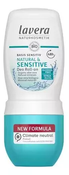 Шариковый дезодорант Sensitive 24H Roll-On 50мл