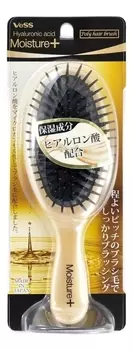 Щетка массажная круглая с гиалуроновой кислотой Poly Hair Brush With Hyaluronic Acid