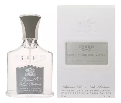 Silver Mountain Water: парфюмерное масло 75мл