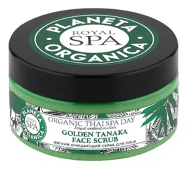 Скраб для лица Organic Thai Spa Day Golden Tanaka Face Scrub 100мл