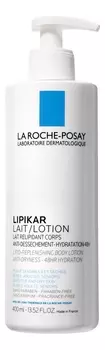 Смягчающее молочко для сухой кожи лица и тела Lipikar Lait: Молочко 400мл