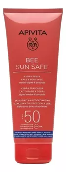 Солнцезащитное молочко для лица и тела Bee Sun Safe Hydra Fresh Face &amp; Body Milk SPF50 200мл