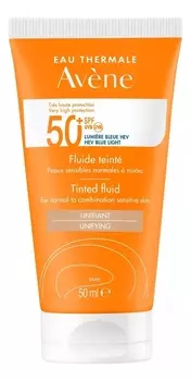 Солнцезащитный флюид для лица с тональным эффектом Tres Haute Protection Fluide Teinte SPF50+ 50мл