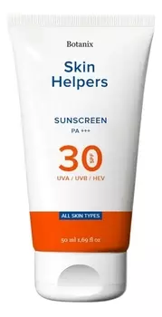 Солнцезащитный крем для лица Botanix Skin Helpers SPF30 50мл